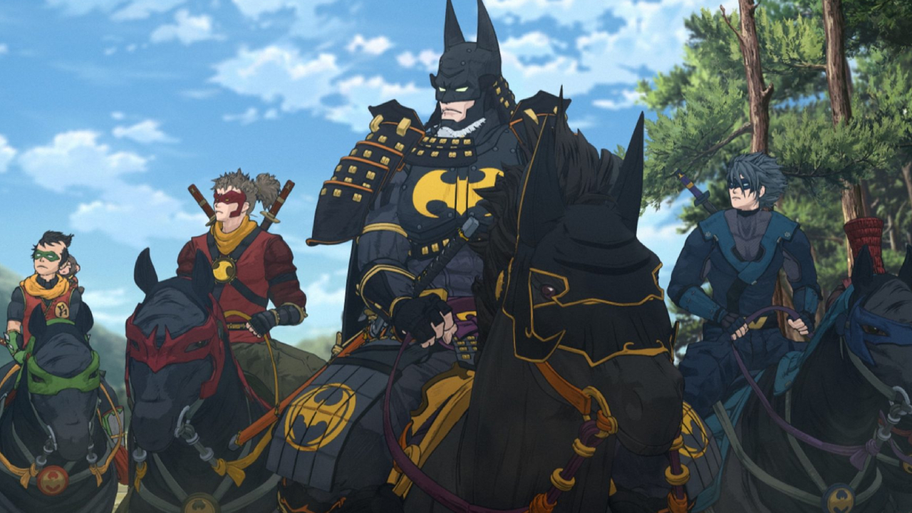 Familia de murciélagos en Batman Ninja