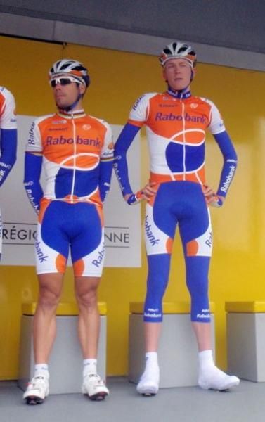 Oscar Freire and Robert Gesink (Rabobank