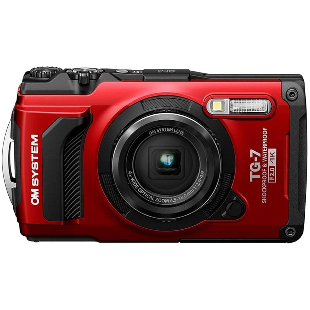 OM System Tough TG-7 on a white background
