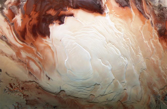 Mars’ South Polar Icecap