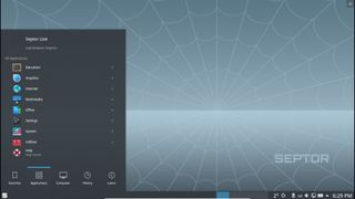 screenshot of Septor's desktop