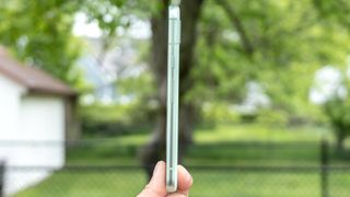 Thinness of Google Pixel 8a.