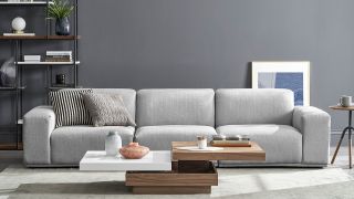 A Castlery sofa and table in a modern living room