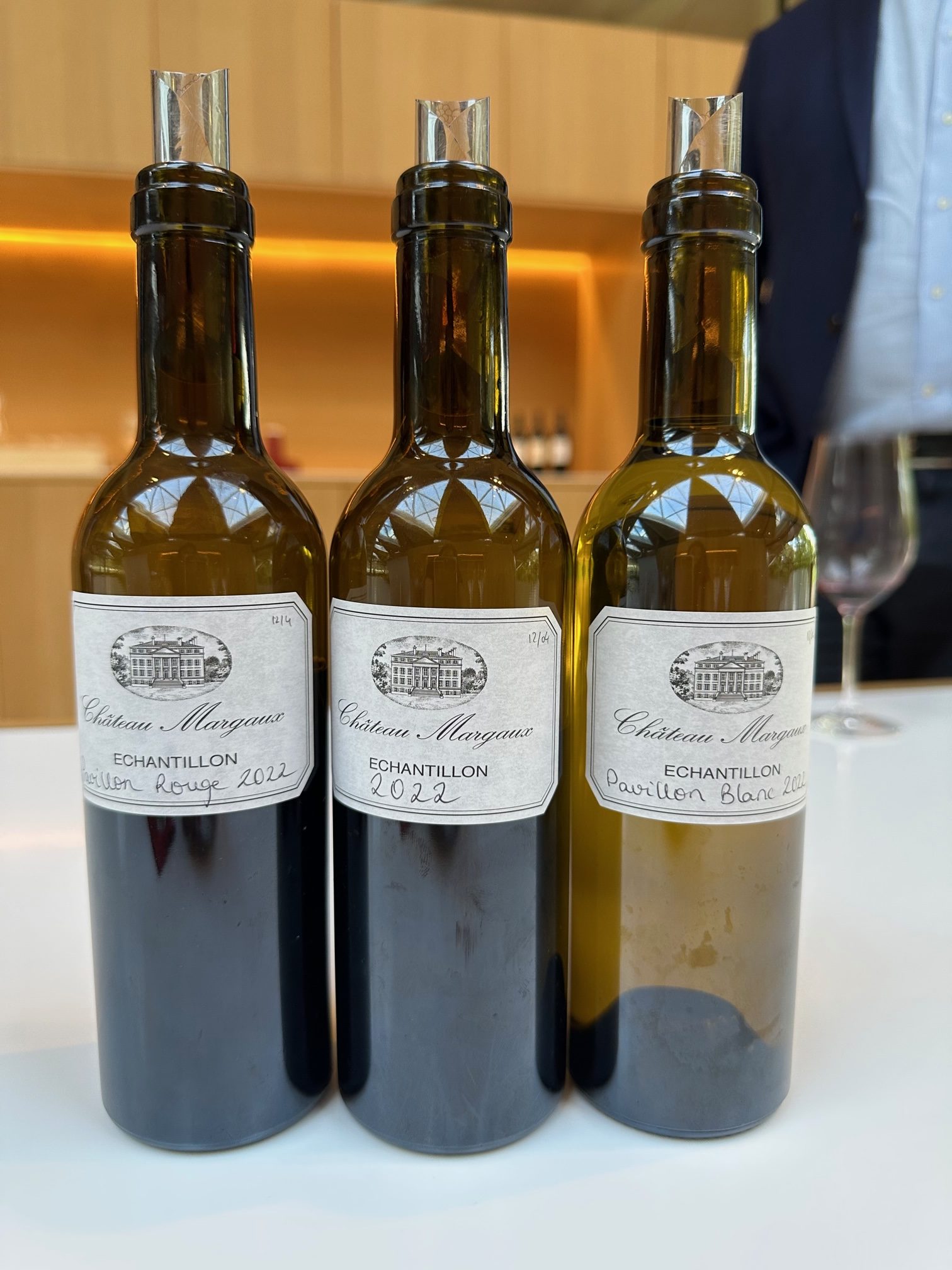 Tasting at Ch&amp;acirc;teau Margaux