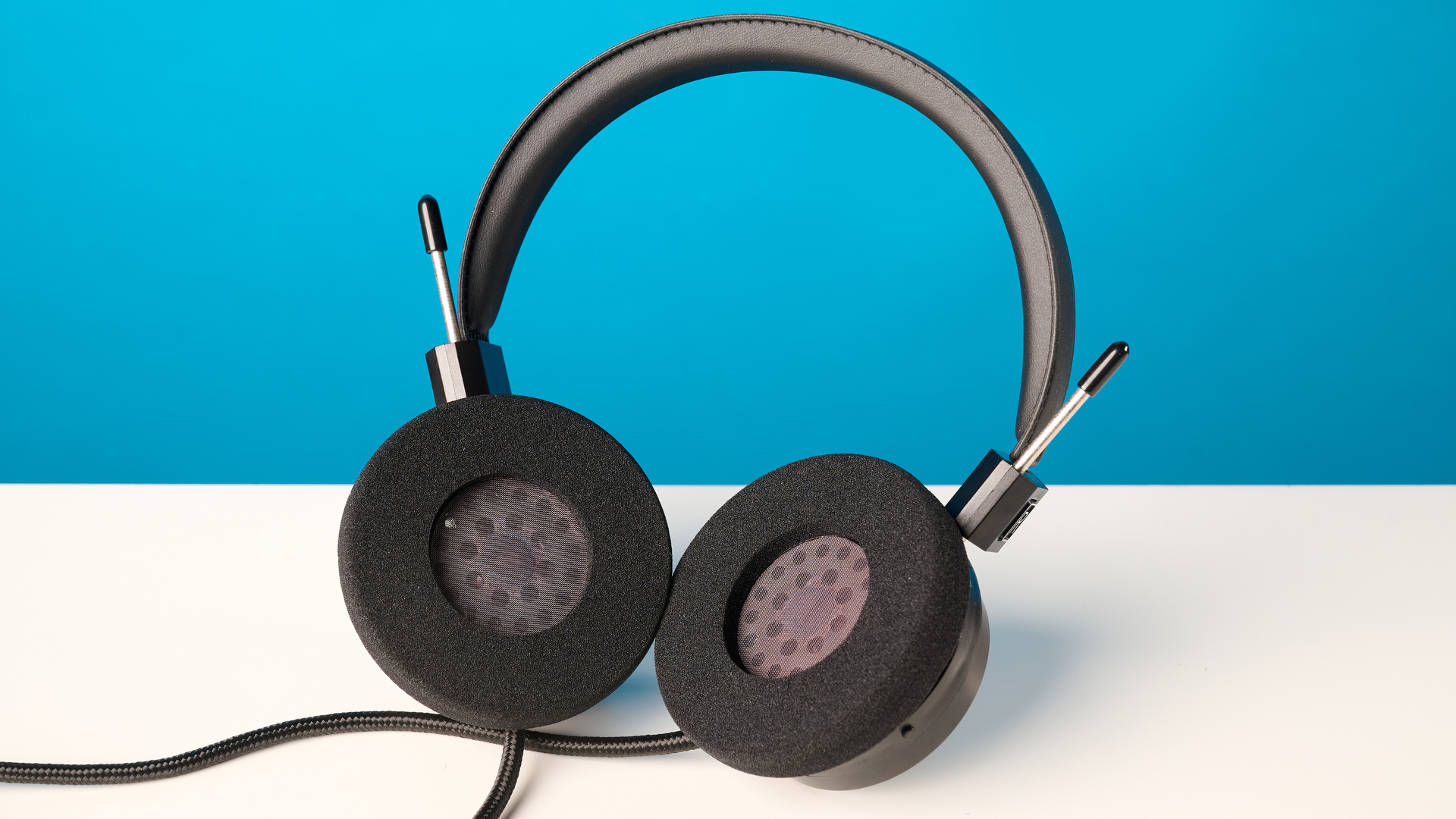 the grado sr80 headphones with open back on ear design