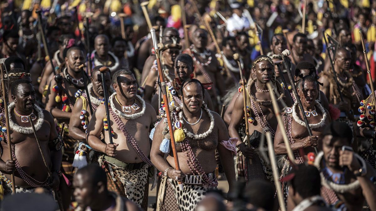 King Mswati III of Swaziland