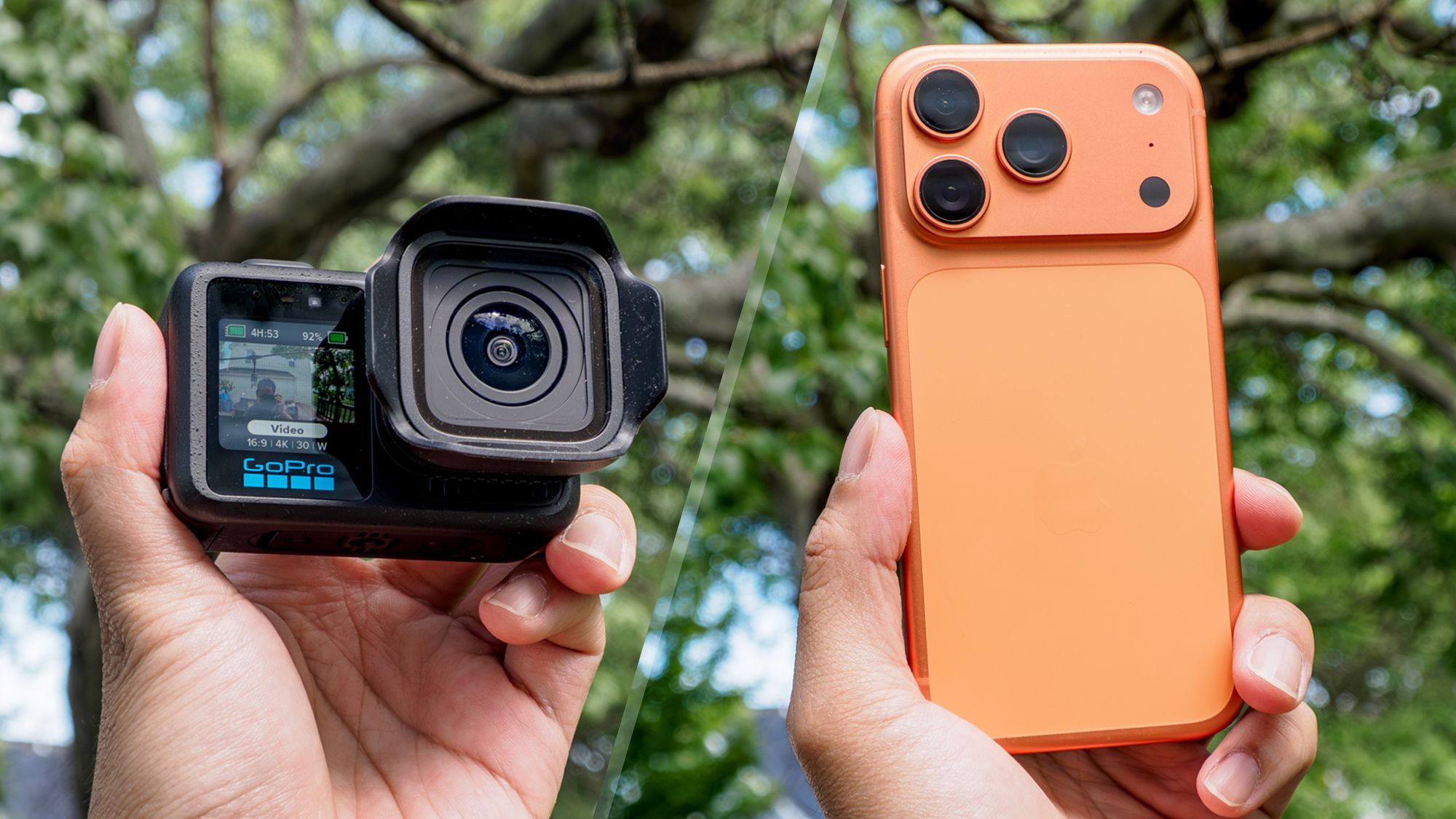 من این عکس ها را با GoPro Mission 1 Pro و iPhone 17 Pro گرفتم. برنده اینجاست من این عکس ها را با GoPro Mission 1 Pro و iPhone 17 Pro گرفتم. برنده اینجاست