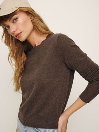 Dana Cashmere Crew Sweater