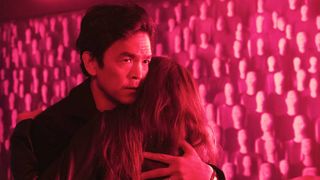 John Cho as Curtis in "Afraid" now streaming on Netflix