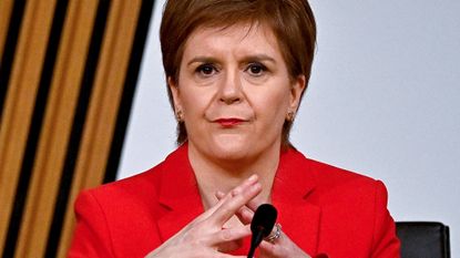 Nicola Sturgeon gives evidence to a Scottish Parliament committee