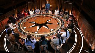 Alan Cumming selects his Traitors during the Round Table in The Traitors: New Blood