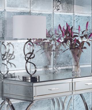 Antique mirrored wall tiles by My Furniture
