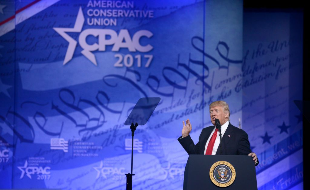 President Trump CPAC. 