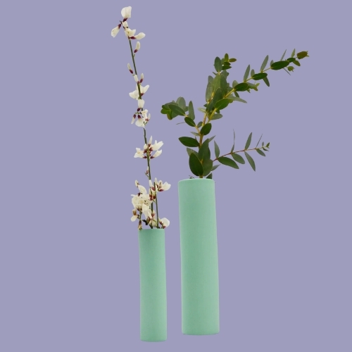 Aeyglom, Stem Vase Miami Green