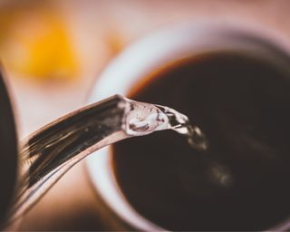 Coffee made in a cup