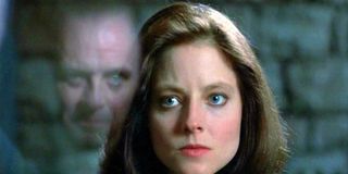 Jodi Foster and Anthony Hopkins in The Silence of the Lambs