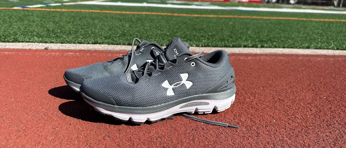 a photo of the Under Armour Charged Gemini running shoe