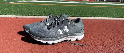 a photo of the Under Armour Charged Gemini running shoe