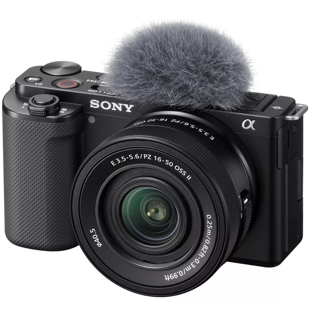 Sony Alpha Zv-E10 Mirrorless Vlog Camera With 16-50mm F/3.5-5.6 Ii Lens (black)