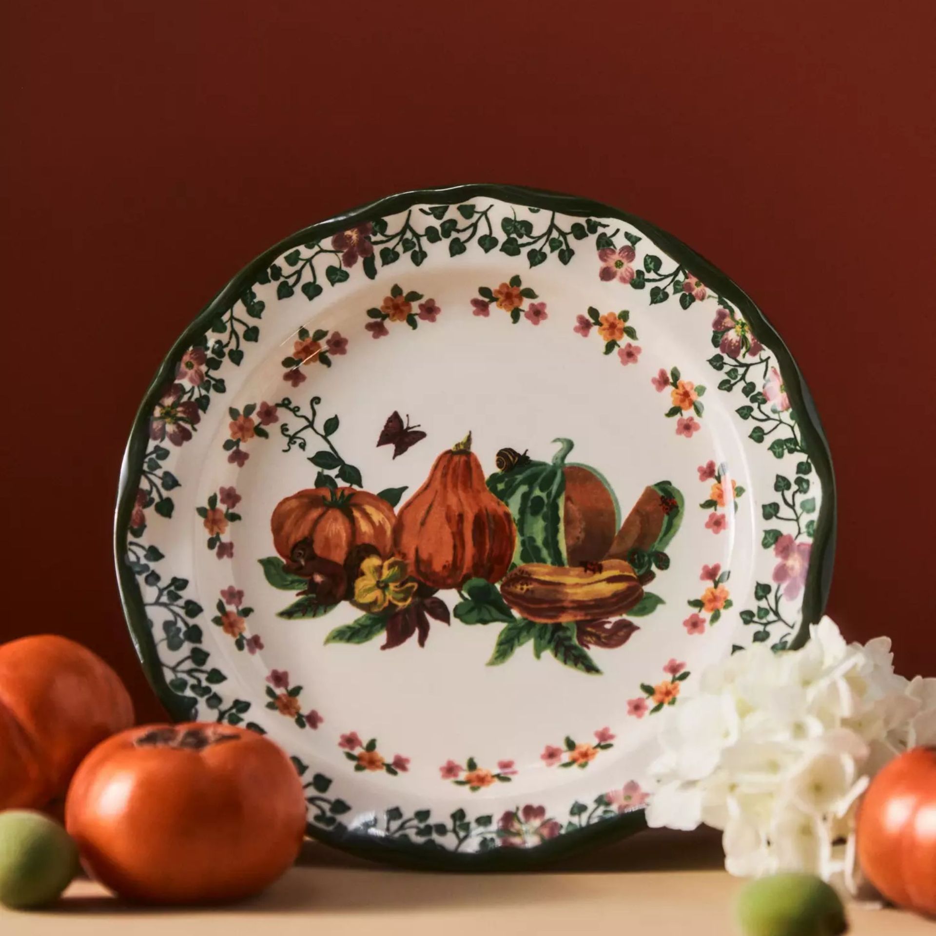 Pumpkin plate