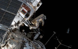 Expedition 56 spacewalks