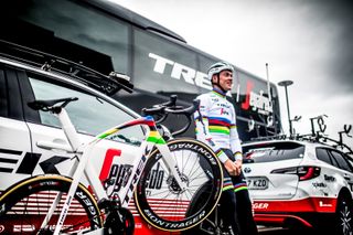 Mads Pedersen's World Champion Trek Madone