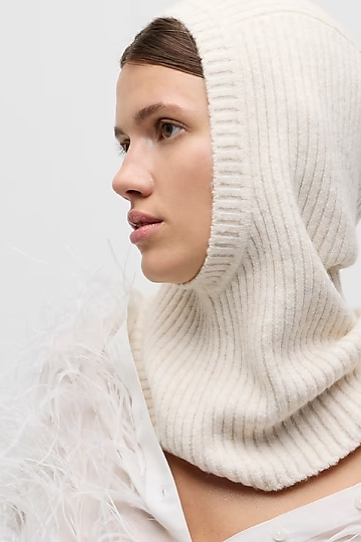 J.Crew Chunky-knit Balaclava in Supersoft Yarn