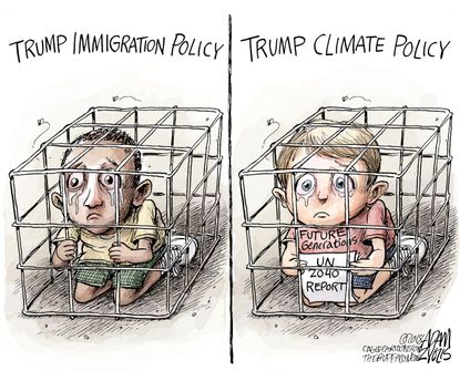 U.S. Trump immigration policy climate change policy