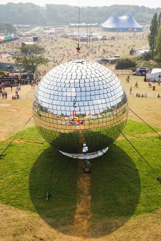 Largest disco ball