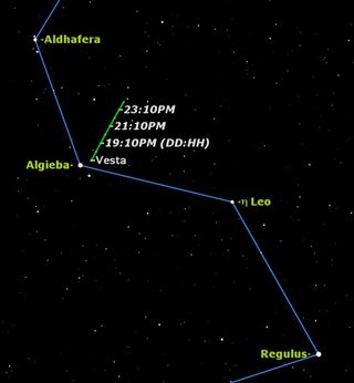 Viewing Vesta: Use Binoculars to Spot an Asteroid