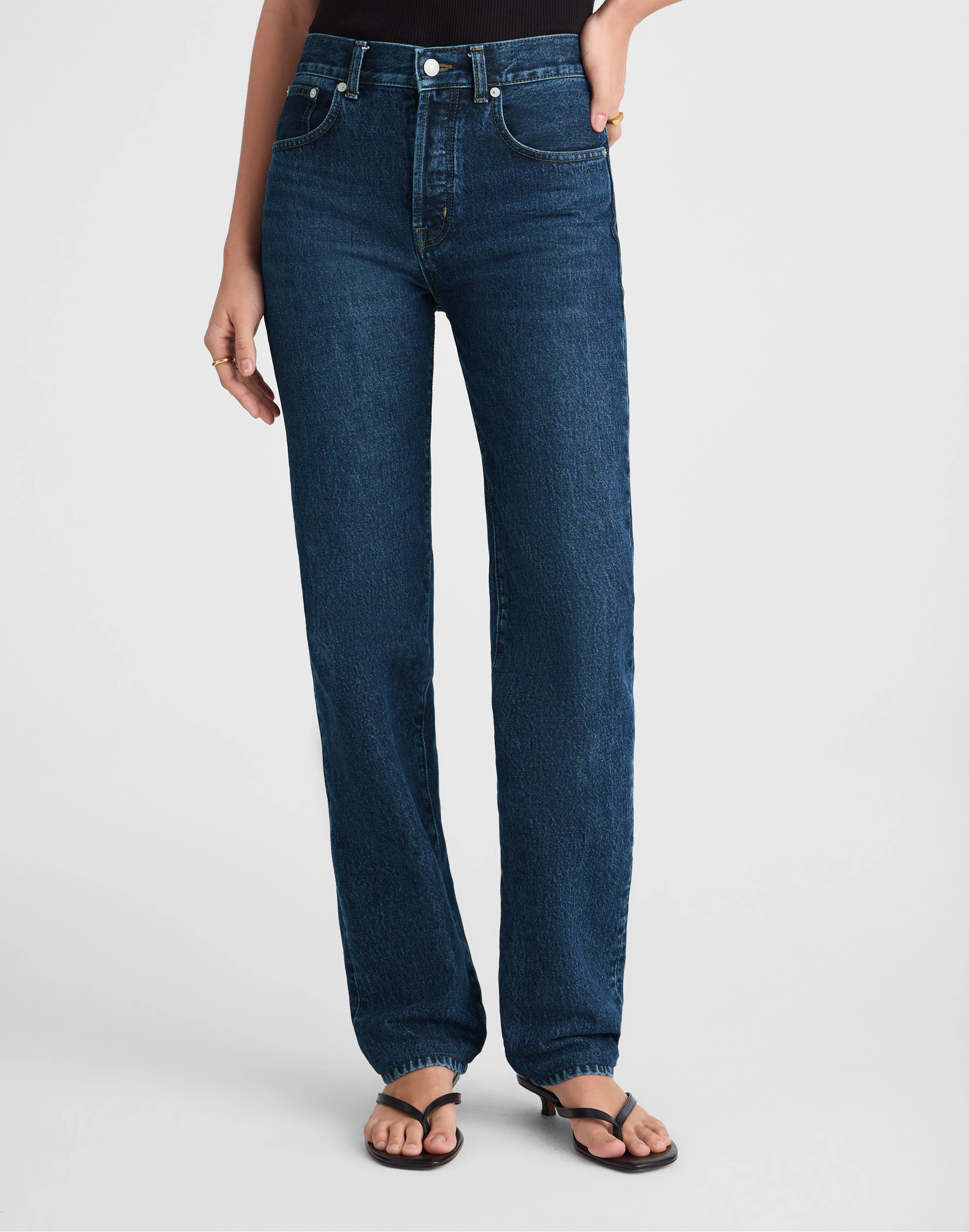 The Longline Straight Jean