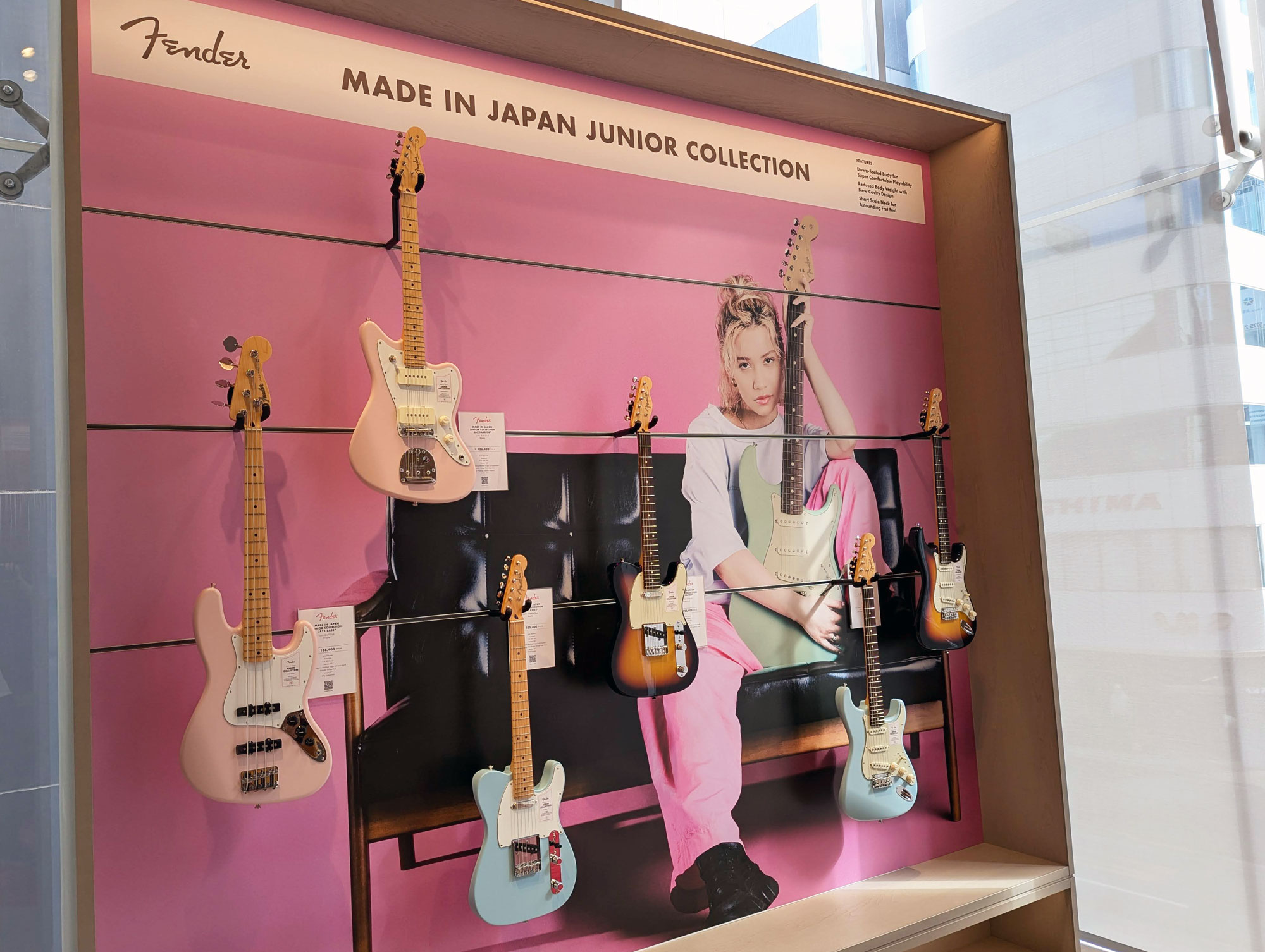 Fender's Made in Japan Junior Collection at Fender Flagship Tokyo