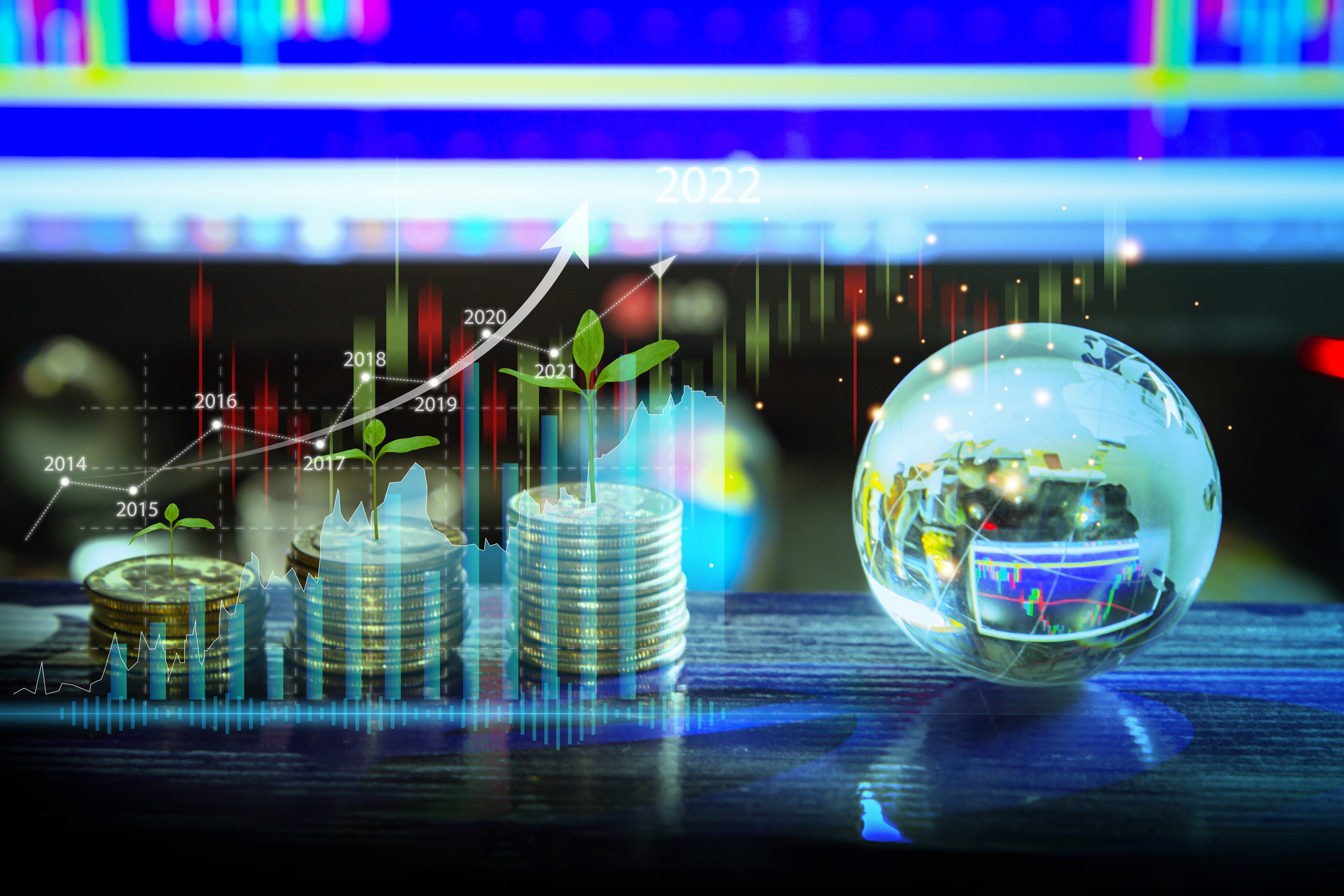 bonds interest growth globe