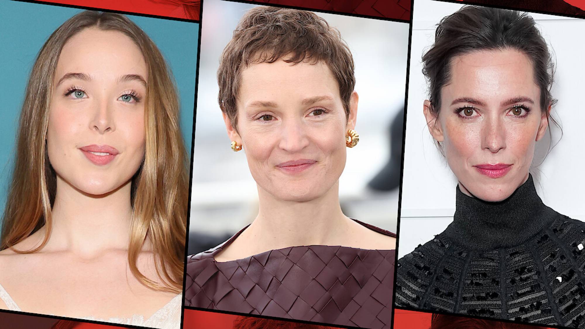 Ella Beatty, Vicky Krieps, and Rebecca Hall