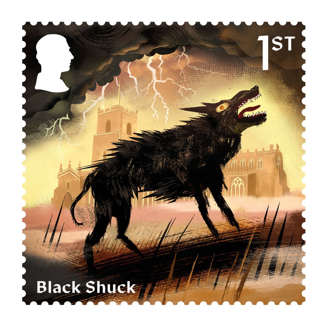 Royal Mail mythical stamps