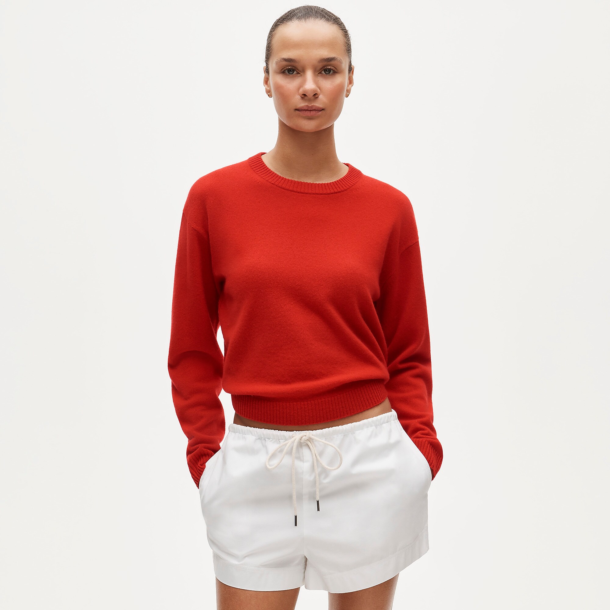 Cashmere High V-Neck Sweater