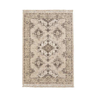 Neutral patterned rug