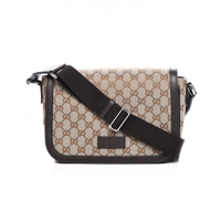 Brown Gucci GG Canvas Crossbody Bag - Was £1,061 Now £759 (29% off) at BrandAlley