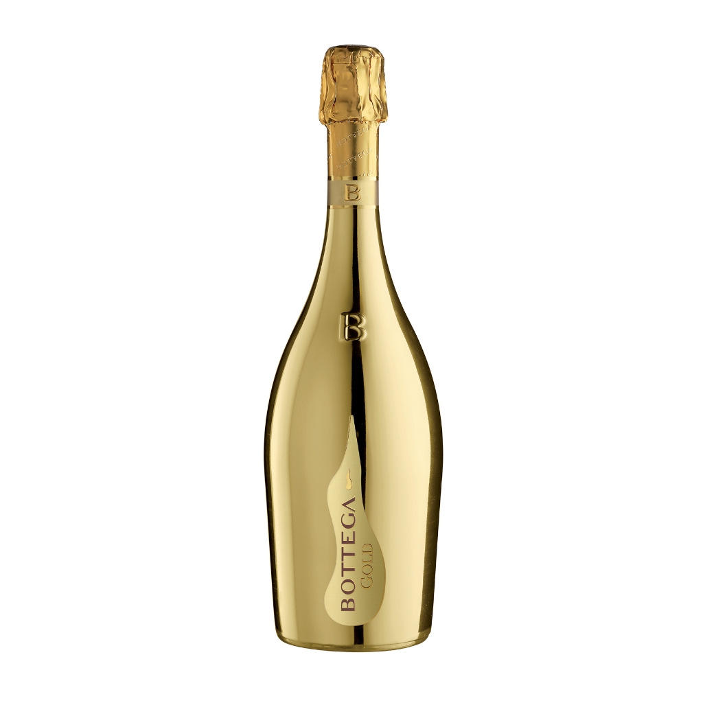 A bottle of Bottega 'Gold' Prosecco DOC