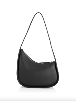 The Row, Half Moon Leather Shoulder Bag