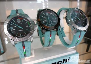 Bianchi designer watches in trademark celeste
