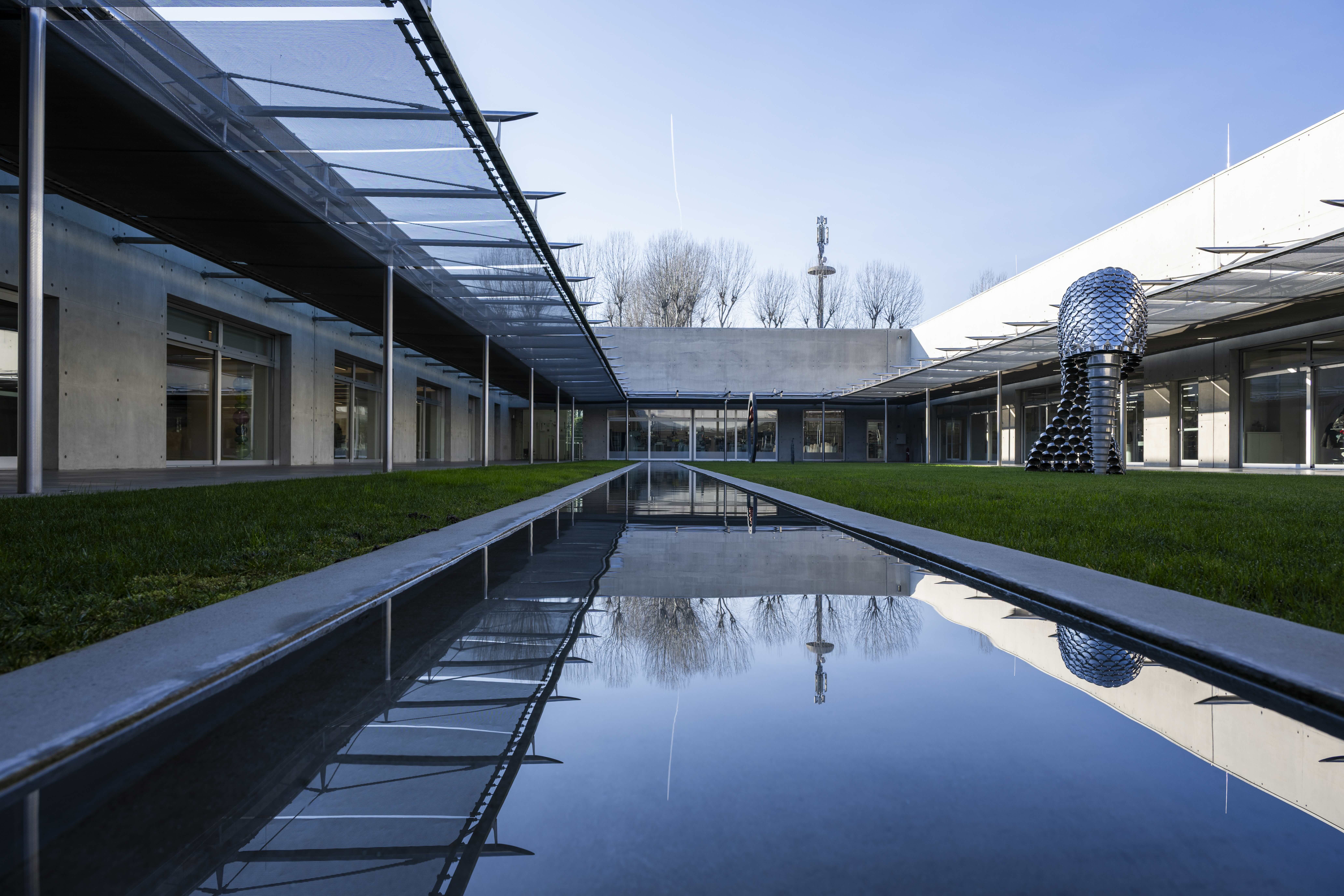 photos from the making of Louis Vuitton's sneakerina shoe