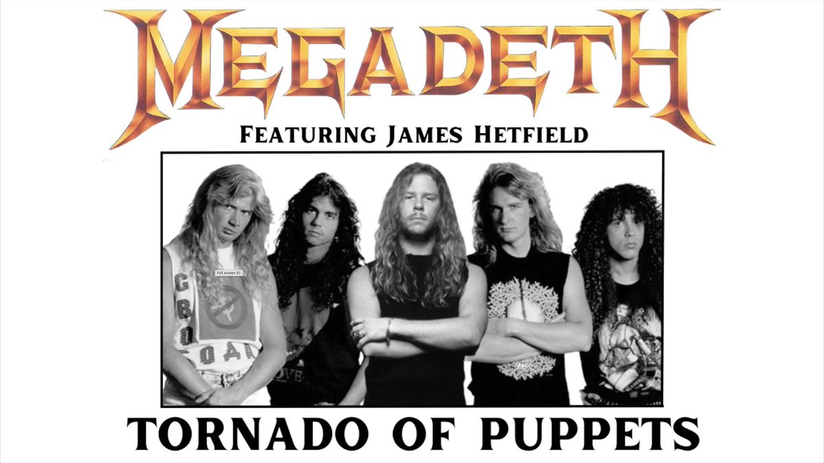 A mashup of Megadeth instrumentals with James Hetfield&#039;s vocals