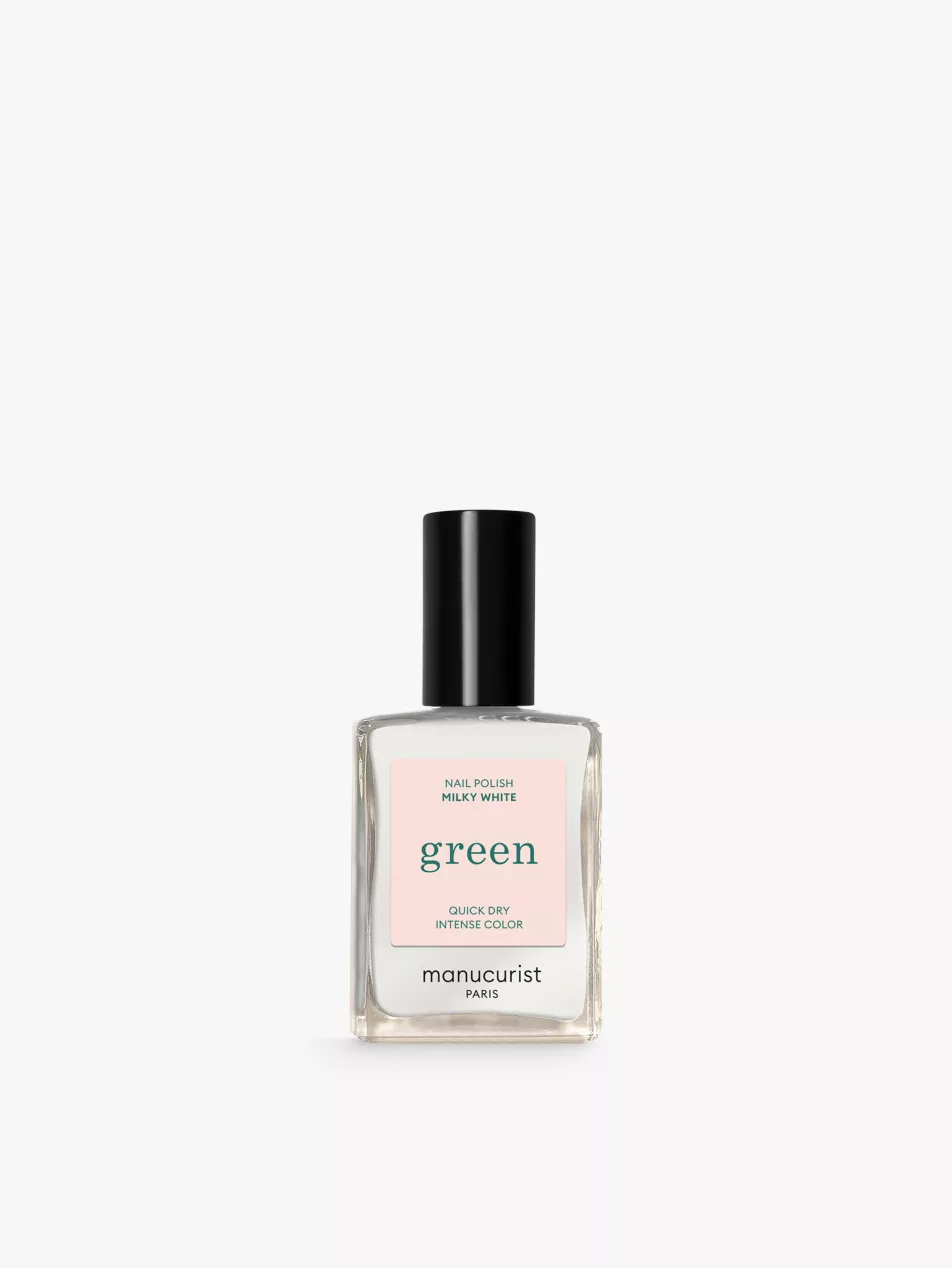 Green Milky White Nail Polish 15ml