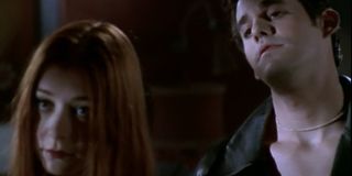 Alyson Hannigan and Nicholas Brendon in Buffy Episode The Wish