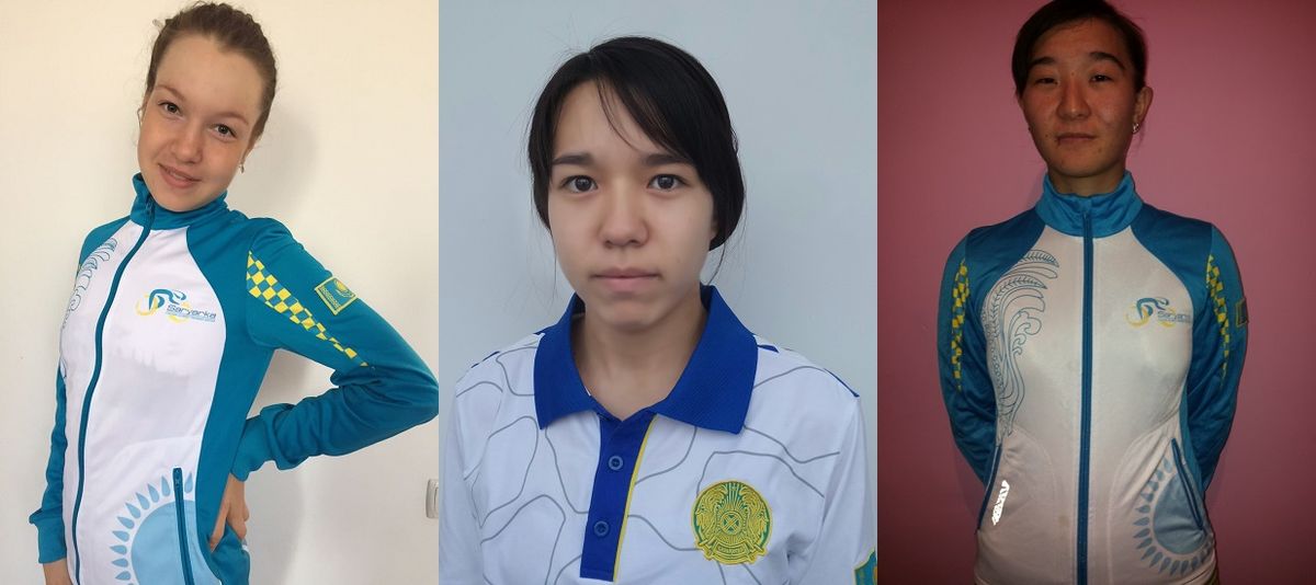 Rinata Akhmetcha, Amiliya Iskakova and Zhanerke Sanakbayeva