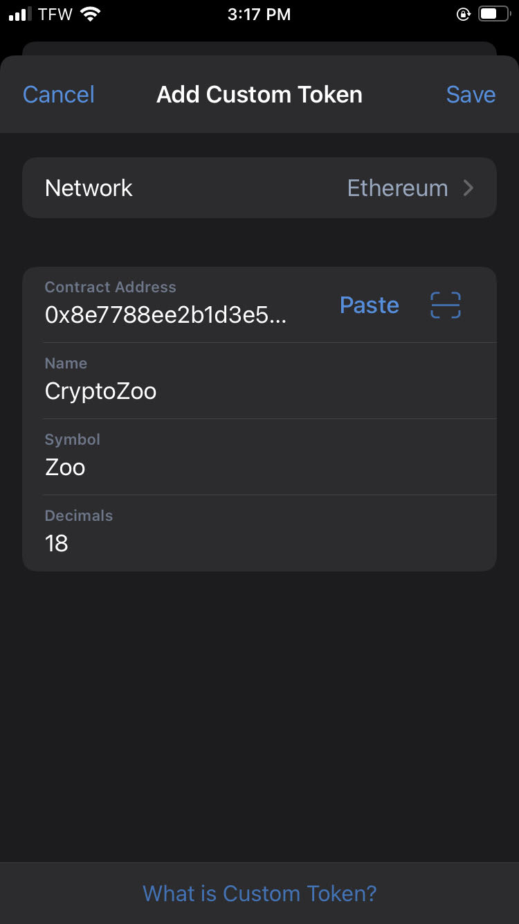 how to buy crypto zoo nft