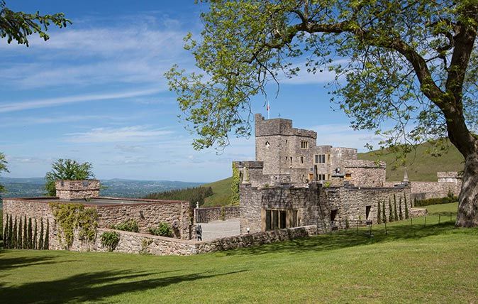 Castell Gyrn - architect John Taylor&#039;s north Wales castle built in the 20th century