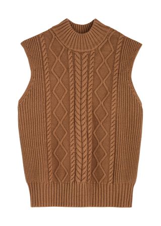 Joilette Cable-Knit Vest