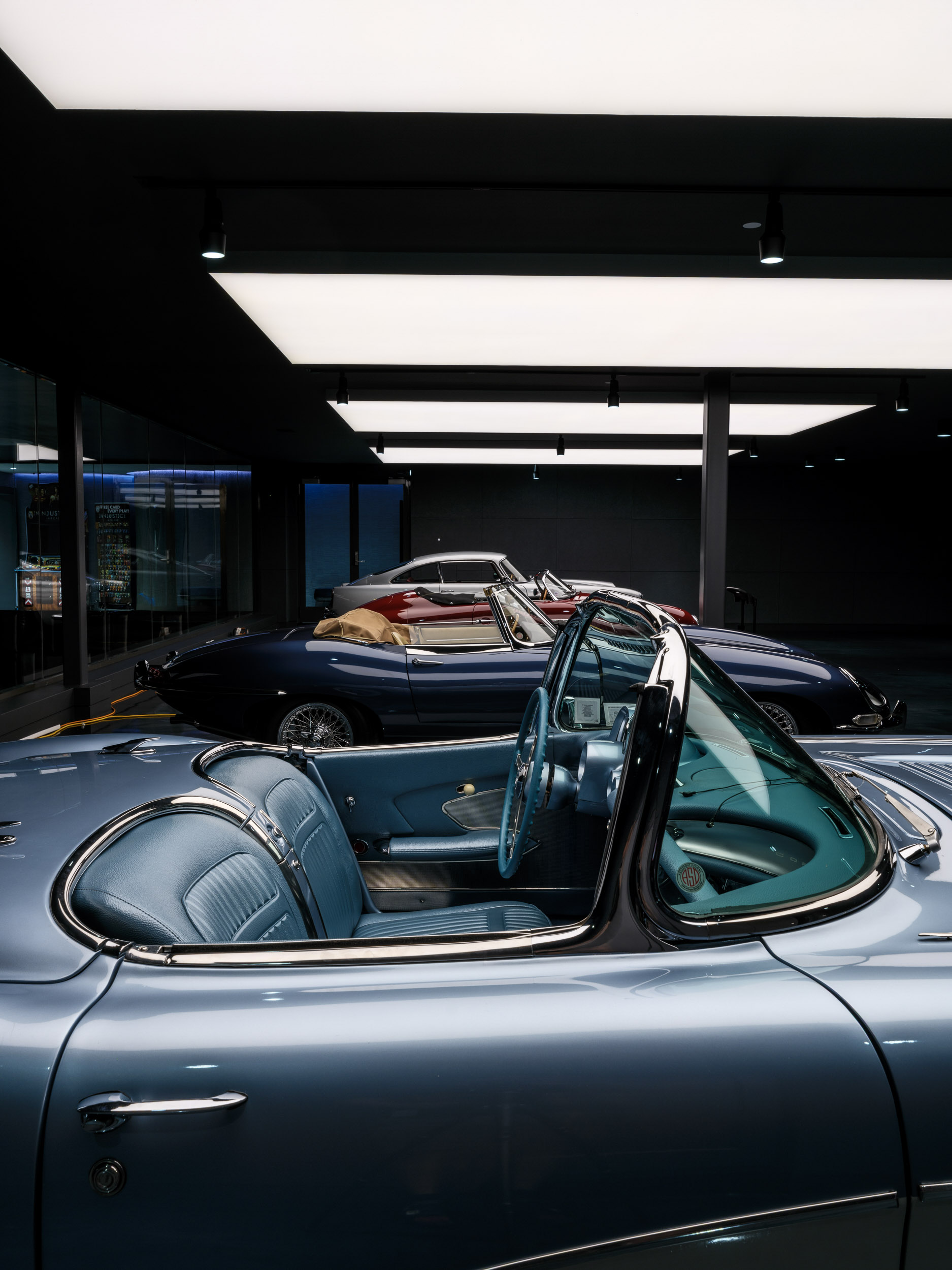 Nathan Orsman Design for a garage for luxury cars in the Hamptons